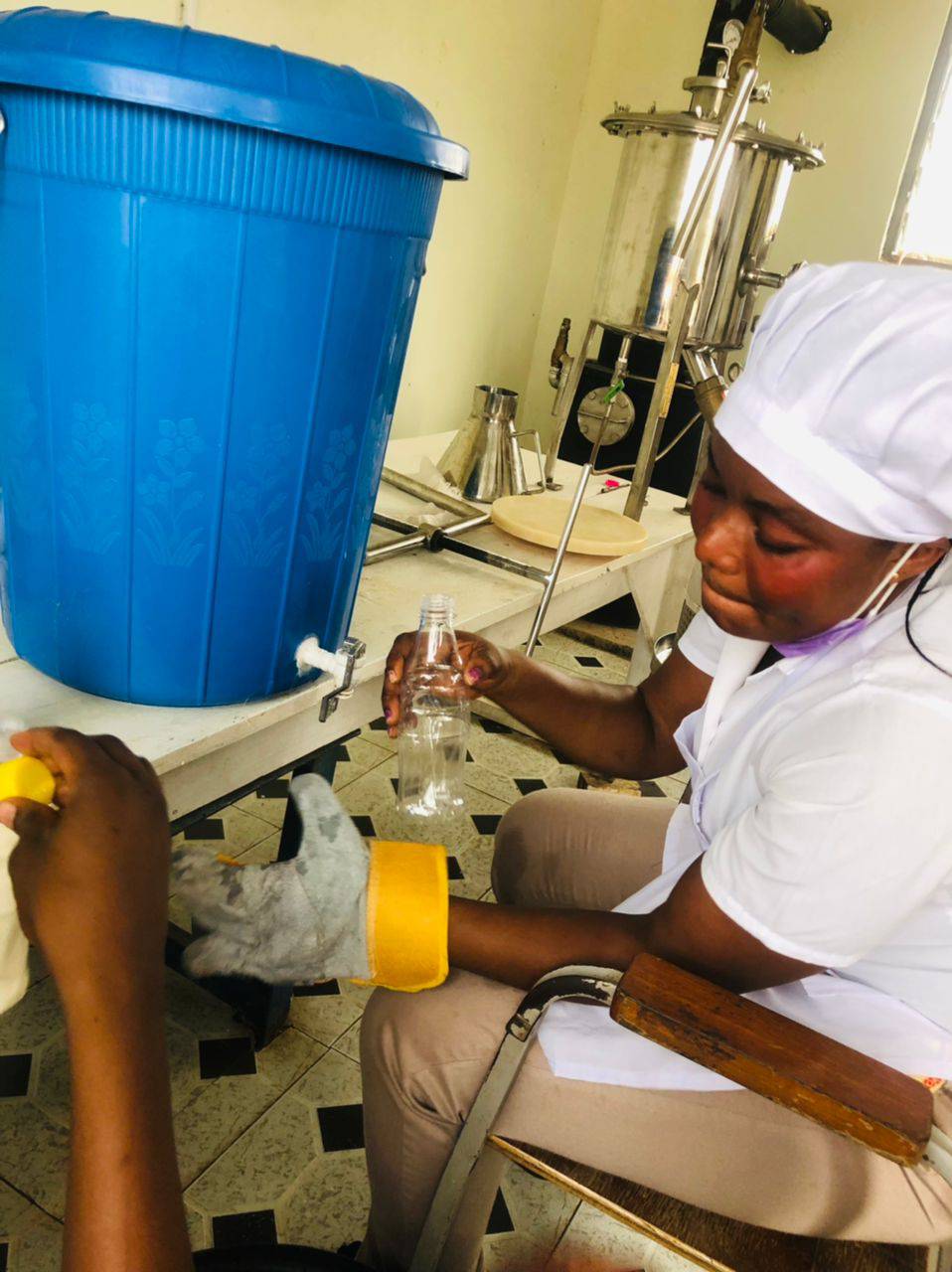 Students in field practicals